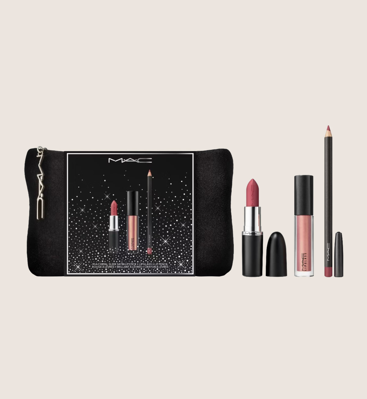 MAC Industry Icons Lip Combo Beauty Gift Set For Her