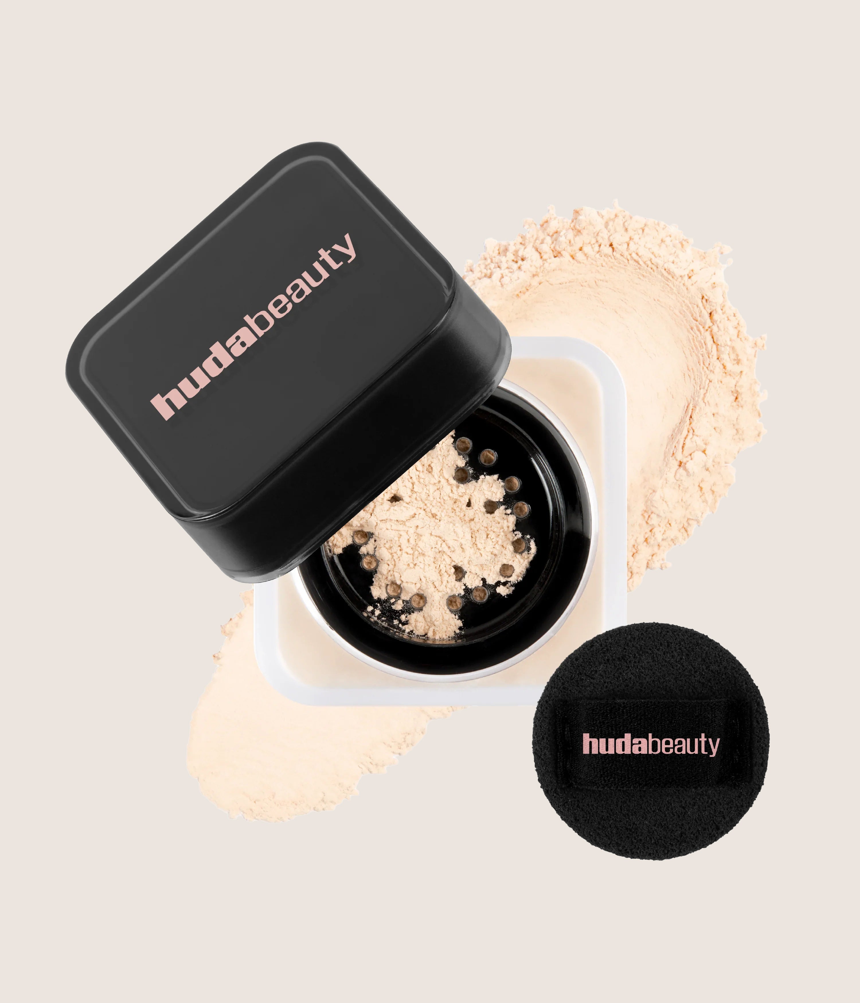 Huda Beauty Mini Easy Bake Loose Baking & Setting Powder 16-Hour Travel-Size Airbrushed Finish 6g