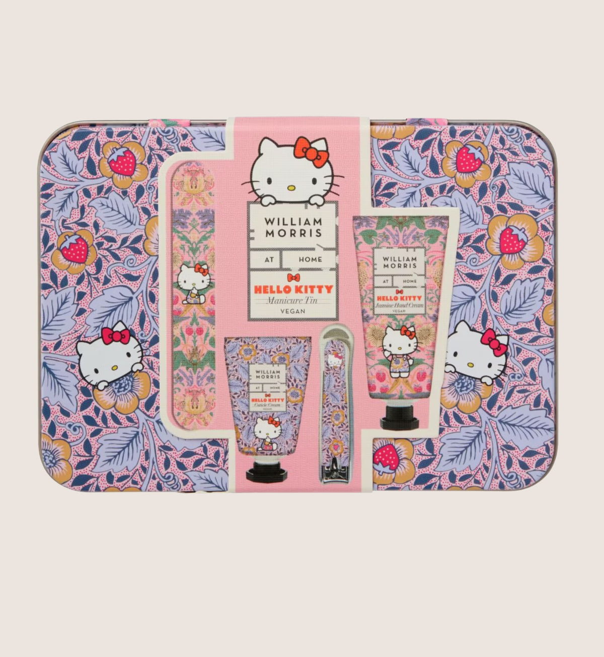 William Morris At Home x Hello Kitty Manicure Tin Beauty Gift Set For Her