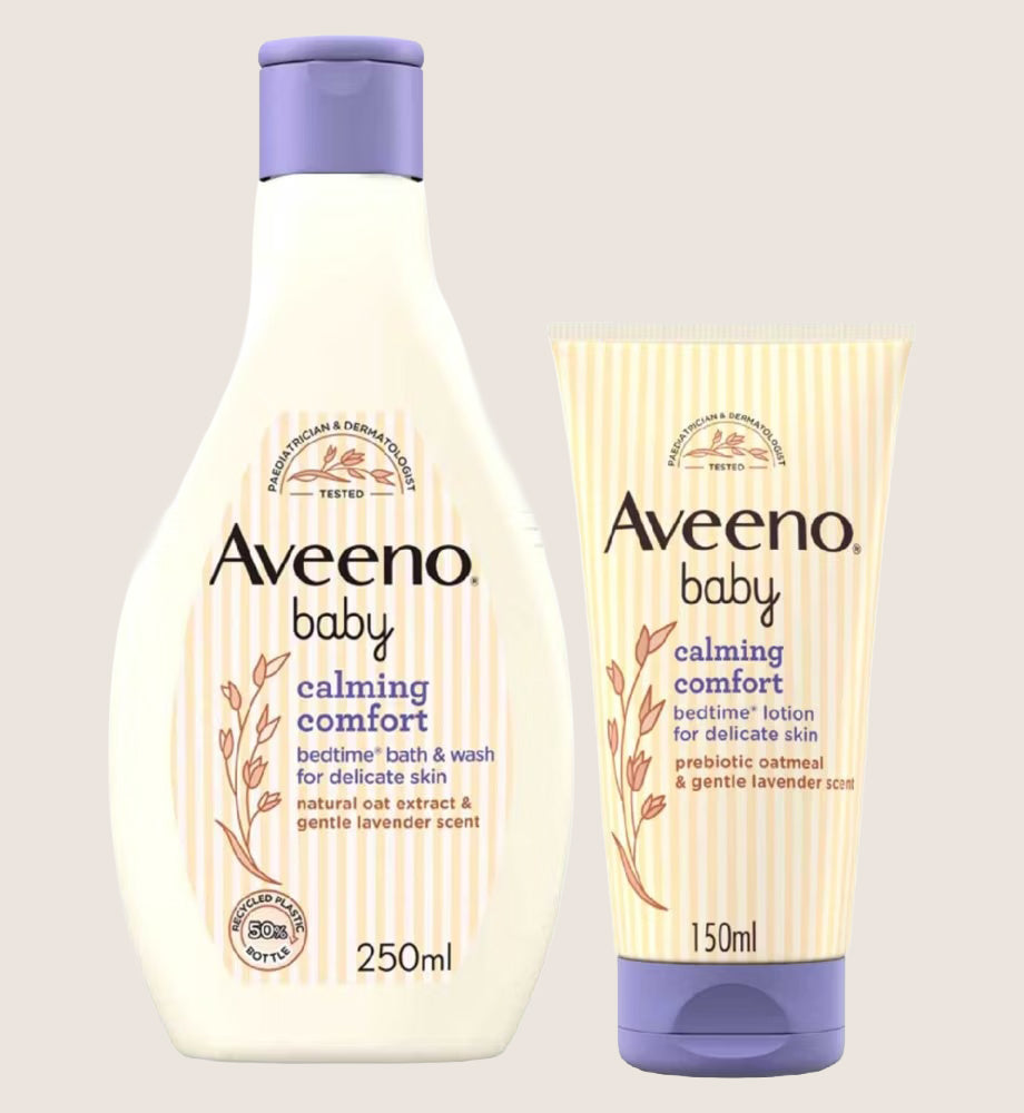 Aveeno Baby Calming Comfort Skincare Duo Premium Skincare
