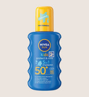 NIVEA SUN Kids Coloured Sun Cream Spray SPF50+ 200ml