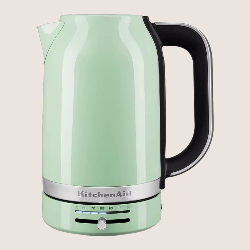 KITCHENAID Variable Temperature 5KEK1701BPT Jug Kettle 5 Temperature Settings 1.7L - Pistachio