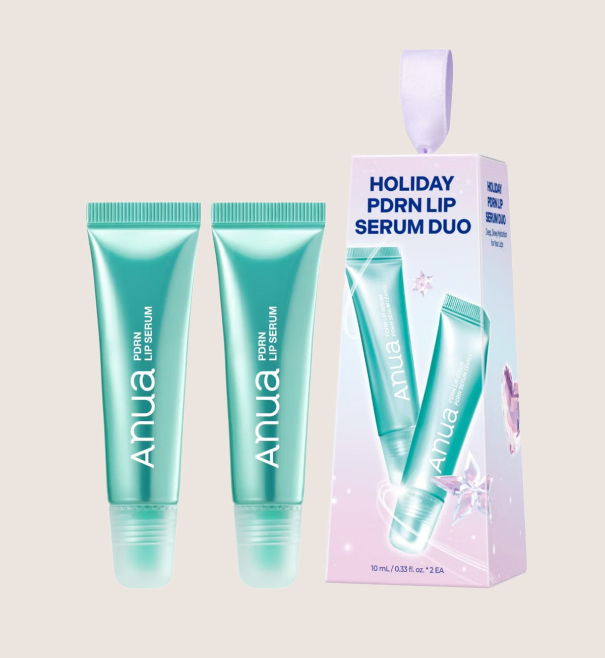 Anua Holiday PDRN Lip Serum Duo Beauty Gift Set For Her