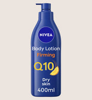 NIVEA Q10 + Vitamin C Firming Body Lotion for Dry Skin, Q10 & Vitamin C 400ml
