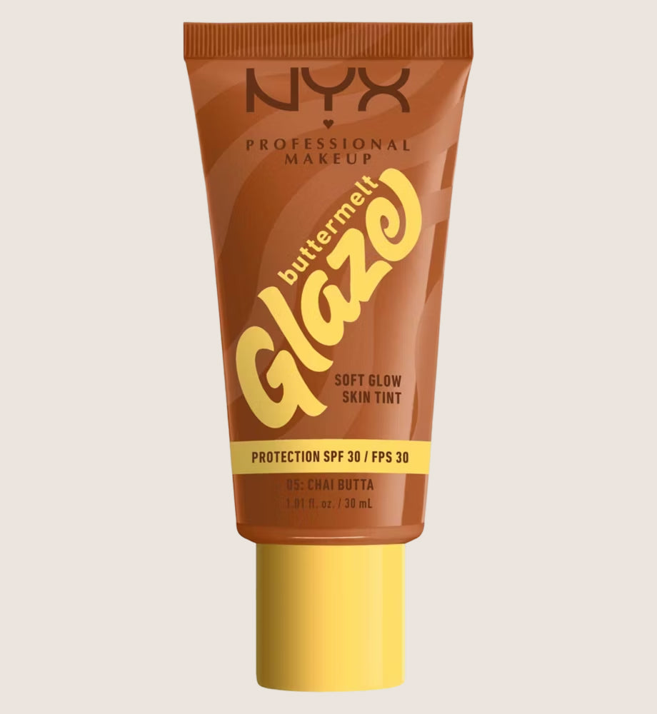 NYX Professional Makeup Buttermelt Glaze Soft Glow Skin Tint + SPF/FPS 30 Buttery Smooth Formula With SPF 30ml