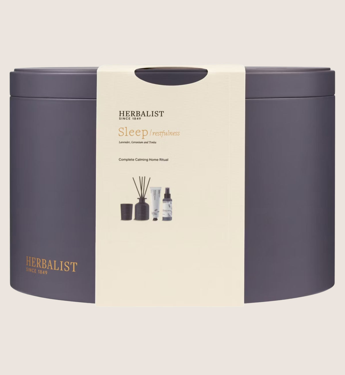 Herbalist Complete Calming Home Ritual Bath & Body Gift Set For Her