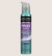 John Frieda Frizz Ease Weightless Wonder Featherlight Smoothing Crème 100ml for Frizzy & Fine Hair Lightening 100ml