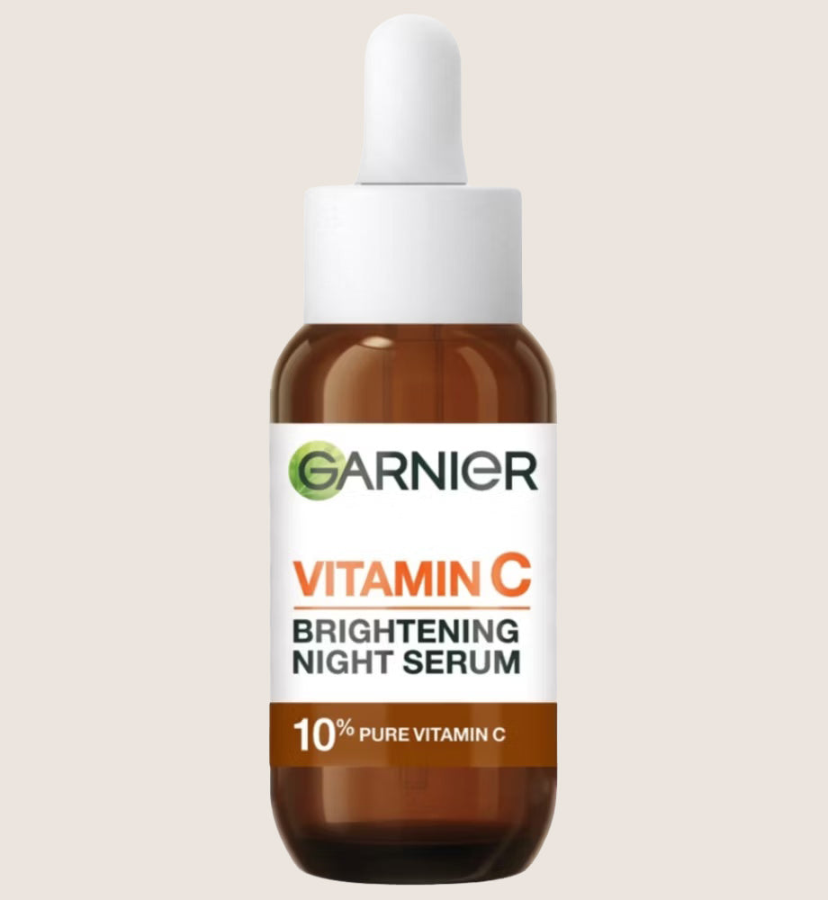 Garnier Targeted Anti Dark Spot Night Serum for Face 10% Pure Vitamin C & Hyaluronic Acid With Vitamin C 30 ml