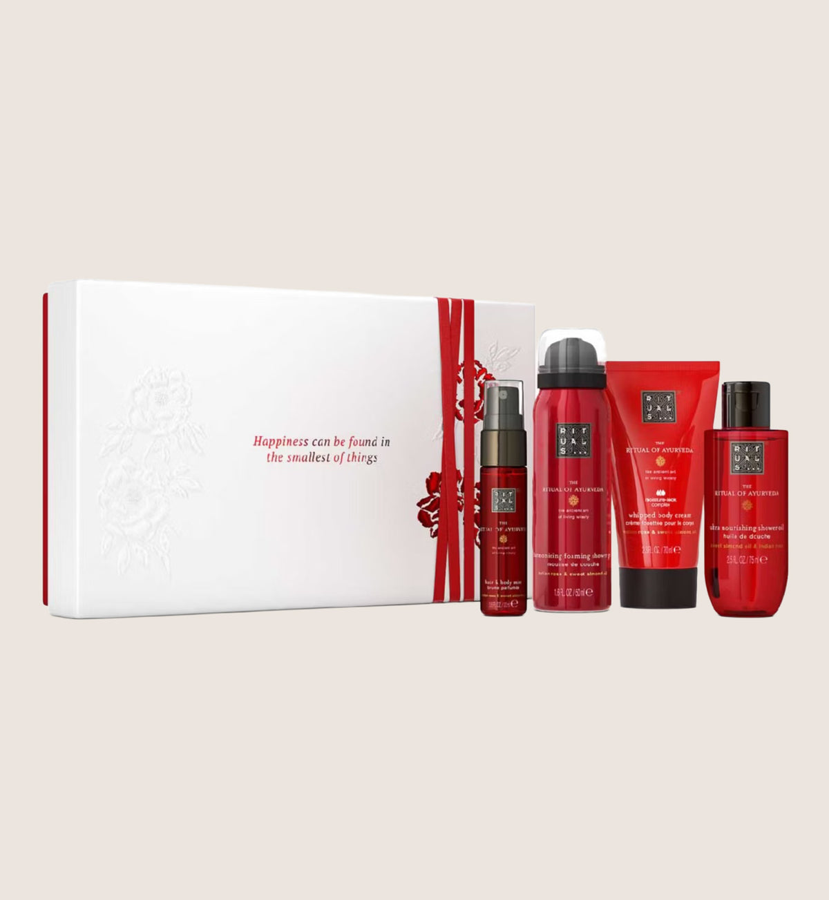 Rituals The Ritual Of Ayurveda Sweet Almond & Indian Rose Small Bath And Body Bath & Body Gift Set For Her