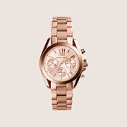 Michael Kors Women's Bradshaw Rose Gold Dial Watch MK5799