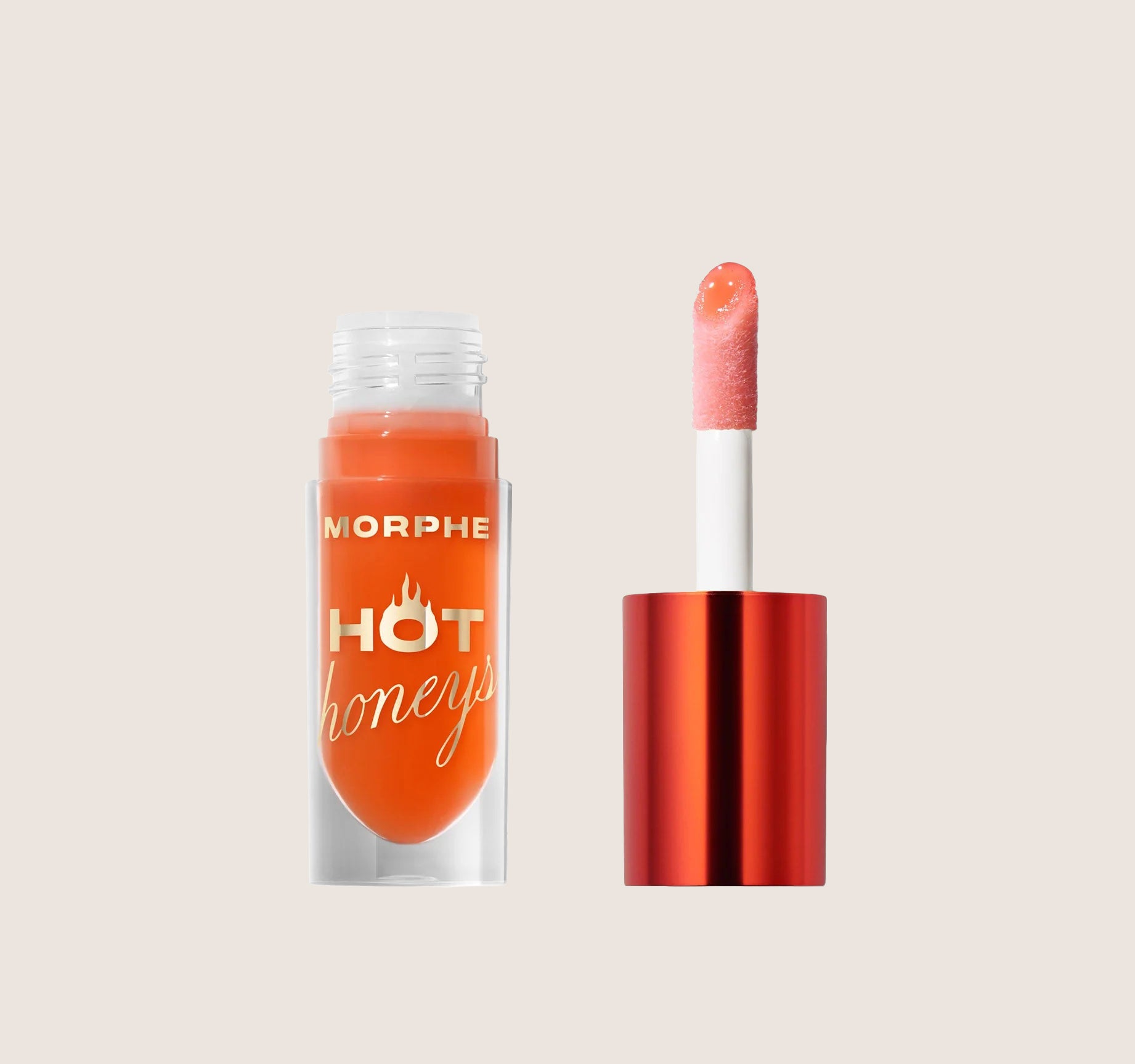 Morphe Hot Honeys Plumping Lip Oil Vibrant Color