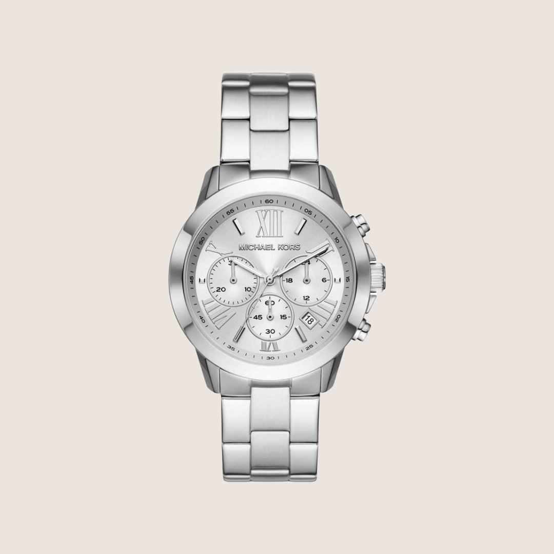 Michael Kors Women's Brynn Chronograph Silver Dial Watch MK6731
