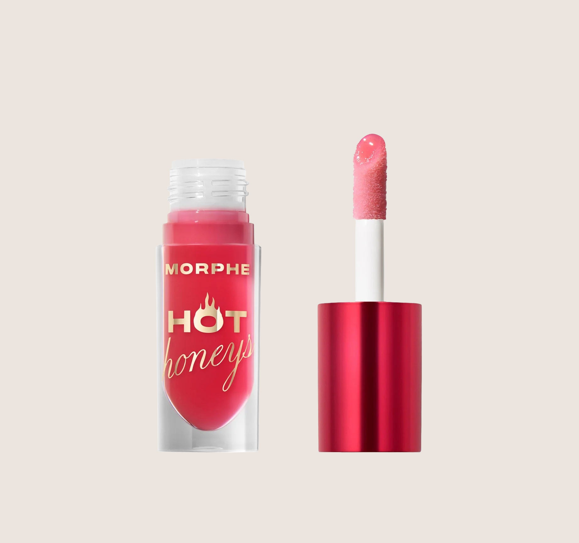 Morphe Hot Honeys Plumping Lip Oil Vibrant Color
