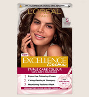 L'Oréal Paris Excellence Créme 5 Natural Brown Permanent Hair Colour