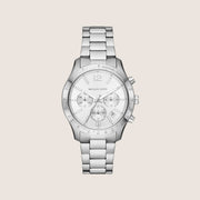 Michael Kors Women's Berkley Chronograph Silver Dial Watch MK7413