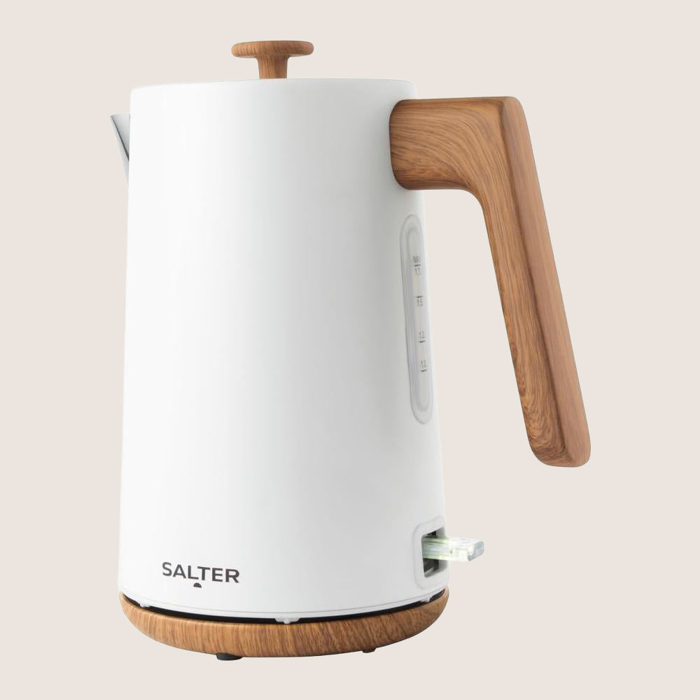 SALTER Toronto EK5822 Jug Kettle with Matt Finish 1.7L - White