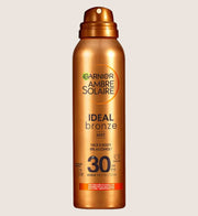 Garnier Ambre Solaire Ideal Bronze Sun Cream Tanning Mist SPF 30 SPF30 150ml