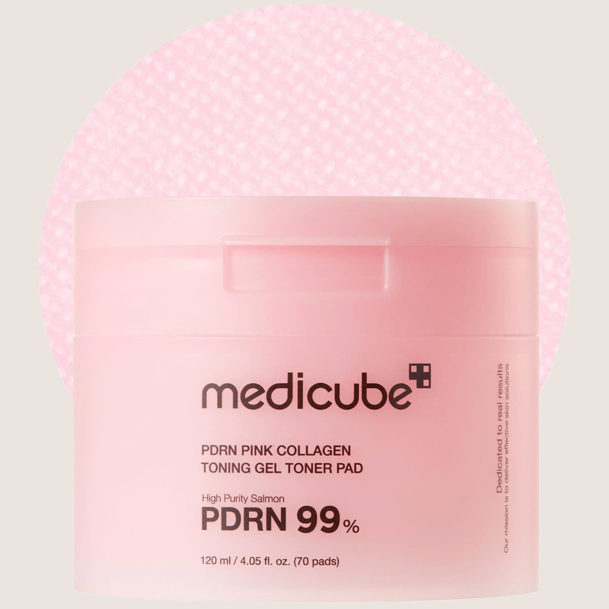 MEDICUBE PDRN Pink Collagen Toning Gel Toner Pad Hydrating & Tone-Correcting Pads 70pcs