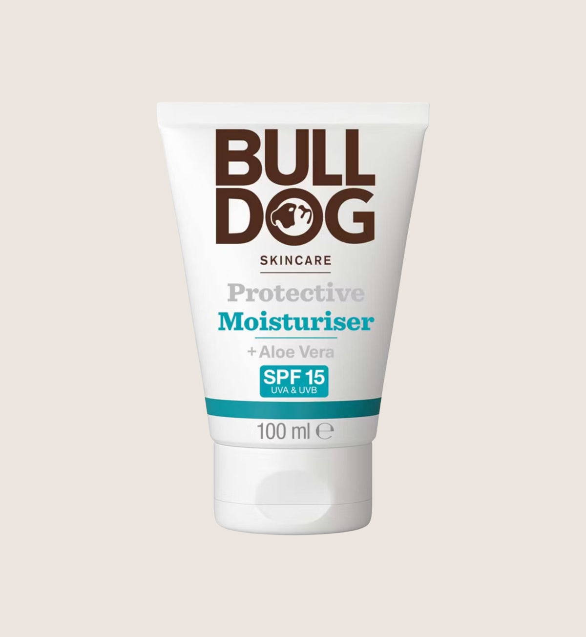 Bulldog Skincare Protective SPF15 Face Moisturiser for Men with Aloe Vera 100ml