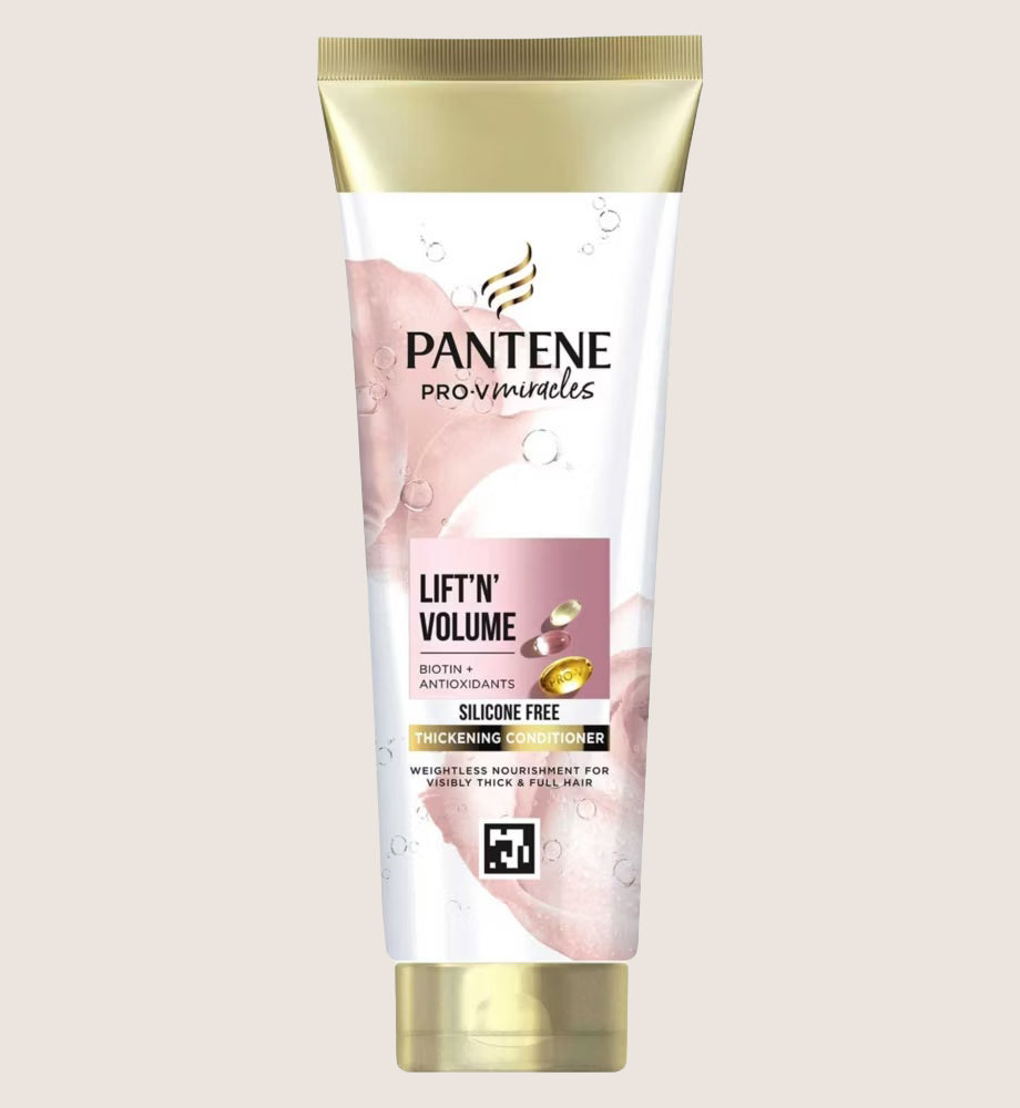 Pantene Miracles Lift & Volume Hair Silicone Free Conditioner with Biotin 275ml
