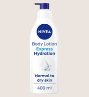 NIVEA Express Hydration Body Lotion for Normal Skin, With Pure Hyaluron 400ml