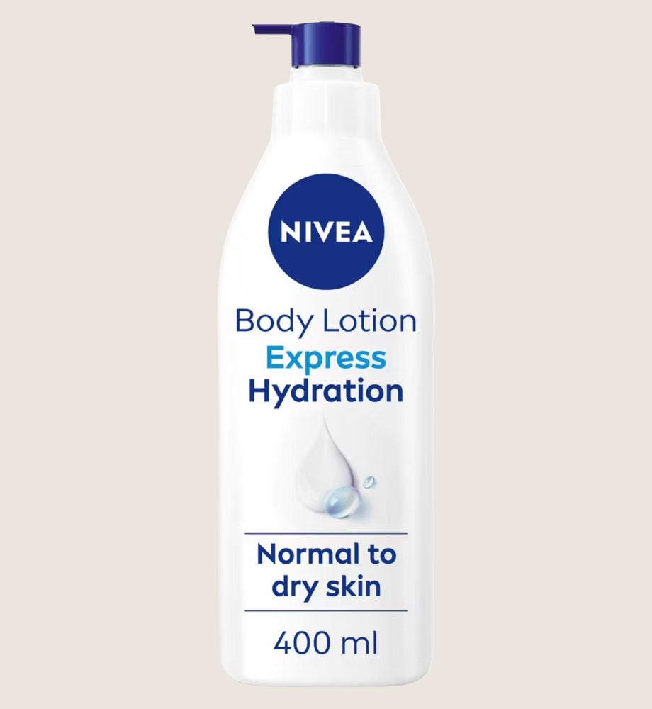 NIVEA Express Hydration Body Lotion for Normal Skin, With Pure Hyaluron 400ml