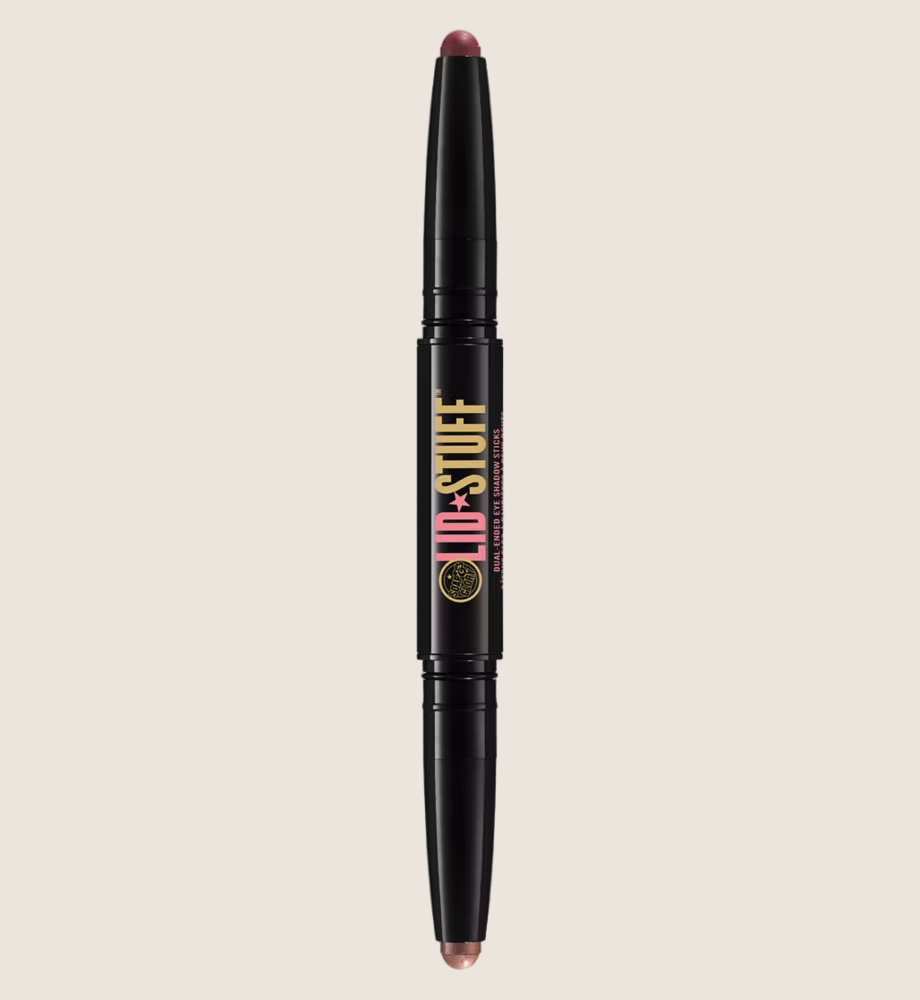Soap & Glory Lid Stuff Dual-Ended Eyeshadow Stick in Matte Rose & Rose Glitter Gentle Cleanse