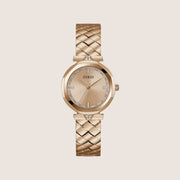 Guess Women's Rose Gold Dial Watch Rose Gold Dial GW0613L3