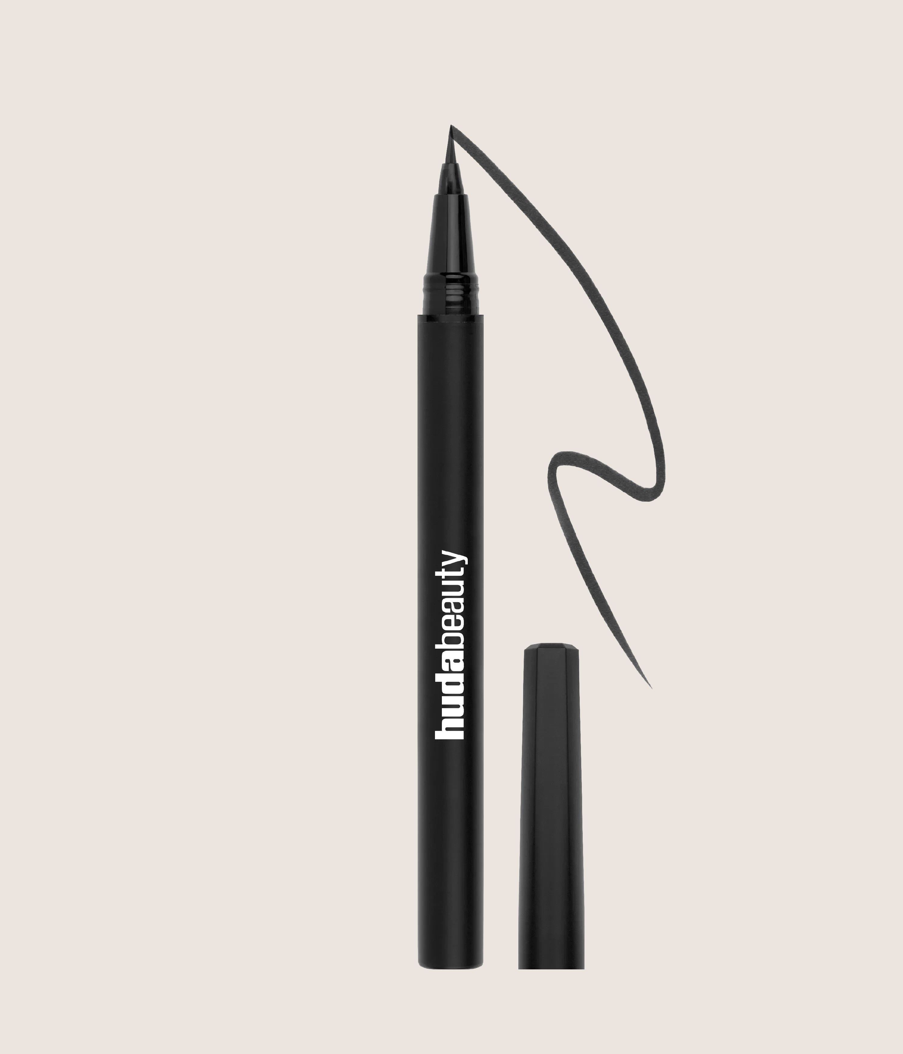 Huda Beauty Life Liner Quick 'N Easy Precision Liquid Eyeliner Very Vanta Matte Black Waterproof Formula