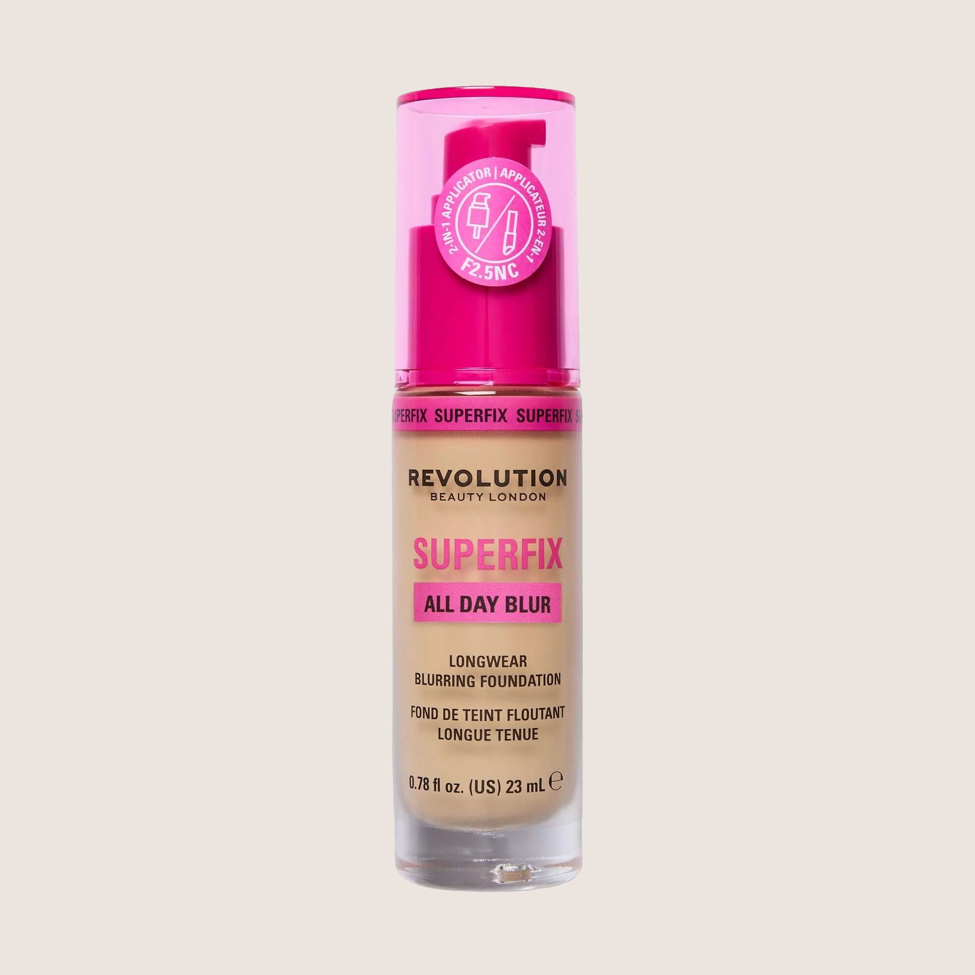 Revolution Superfix Blur Longwear Foundation Flawless Base