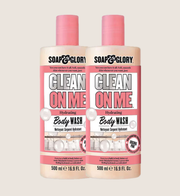 Soap & Glory Clean On Me Body Wash Duo Gentle Cleanse