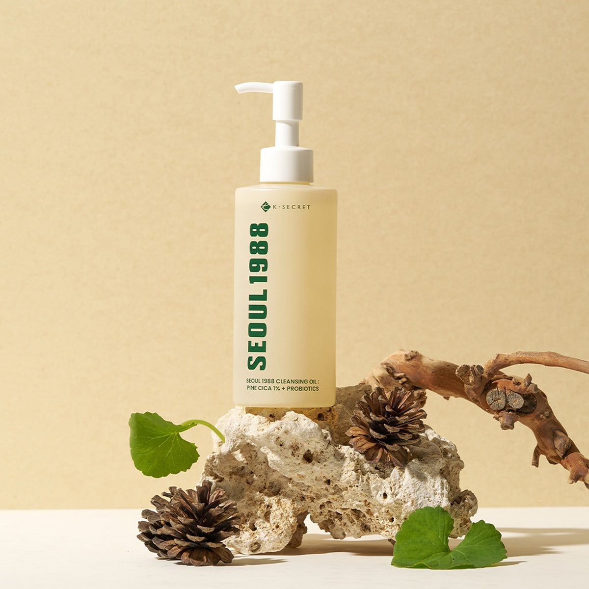 KSECRET Seoul 1988 Cleansing Oil: Pine Cica 1%+Probiotics 200ml