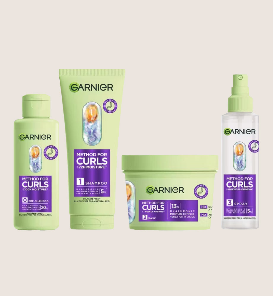Garnier Method For Curls Bundle Shampoo & Mask Set