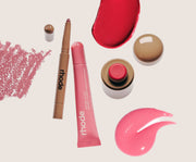 Rhode Skin The Edits Blush + Lip Trio Full-Size Pocket Blush, Peptide Lip Shape & Peptide Lip Tint Set