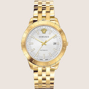 Versace Mens Watch Automatic Gold Bracelet VE2D00521