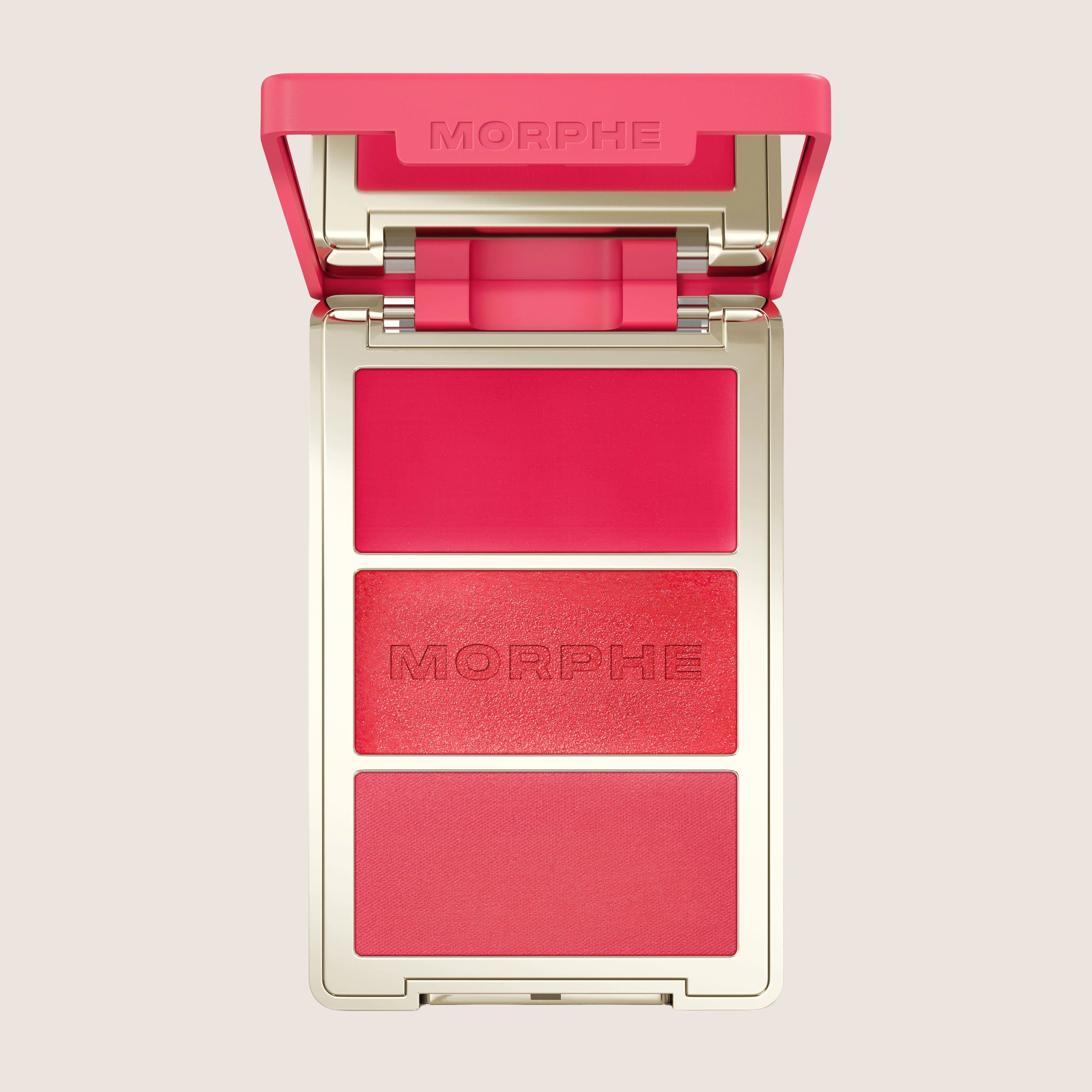 Morphe Cheek Thrills Multi-Finish Face Trio Premium Formula