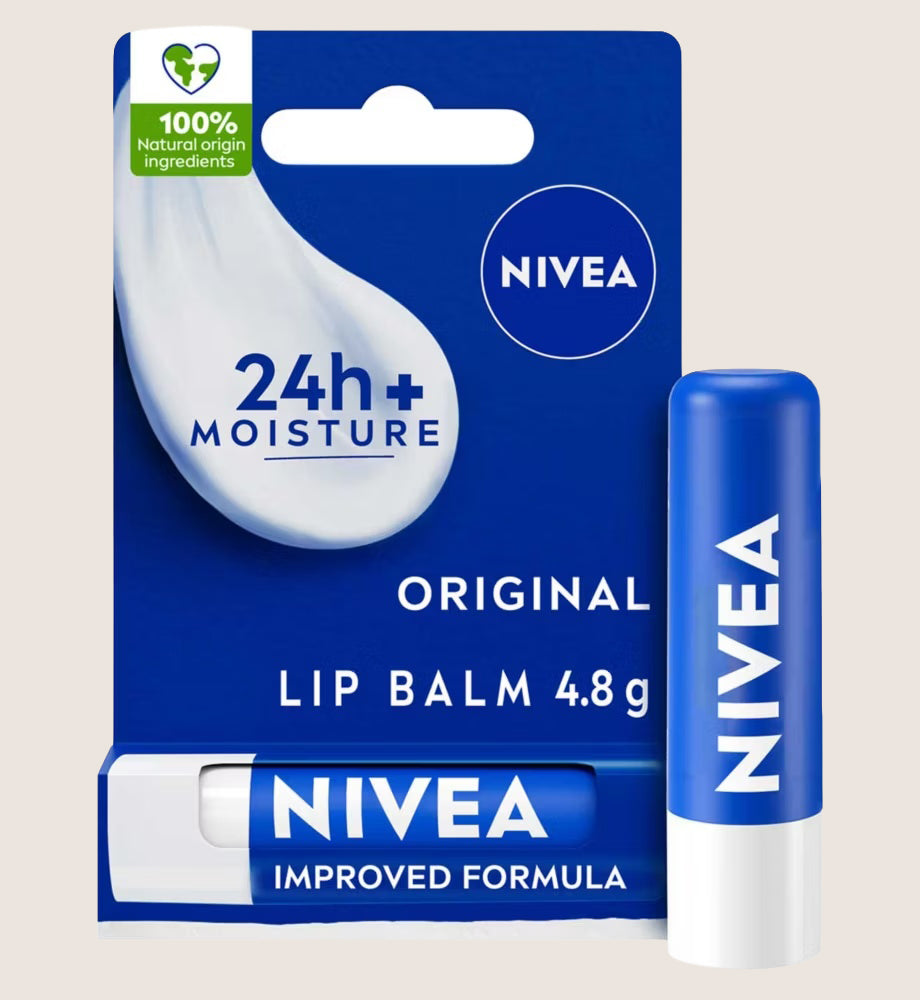 NIVEA Original Care Caring Lip Balm 4.8g