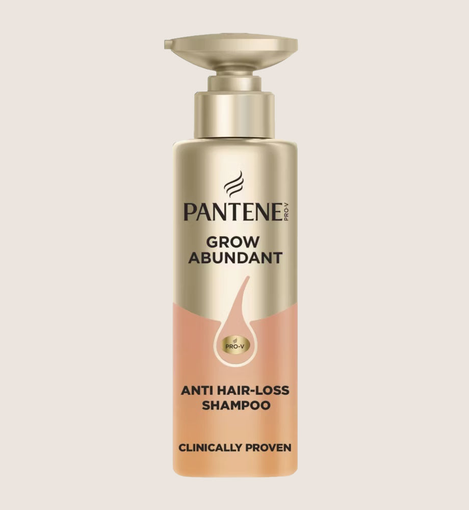 Pantene Grow Abundant Anti-Hair Loss Shampoo for Stronger, Longer, Denser Hair 290ml