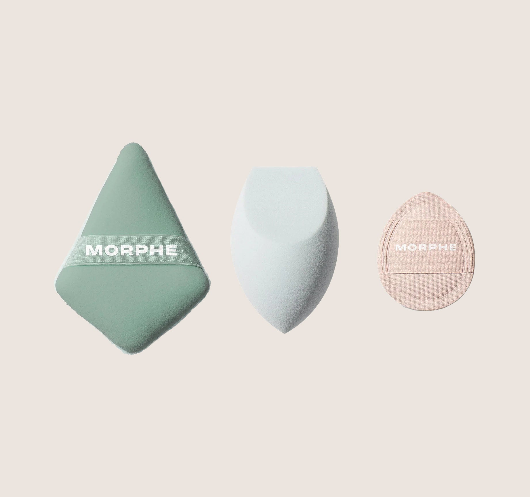 Morphe All Bases Covered 3-Piece Tool Set Premium Formula