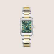 Guess Women's Bonnie Watch Crystal-Set Green Dial GW0874L2
