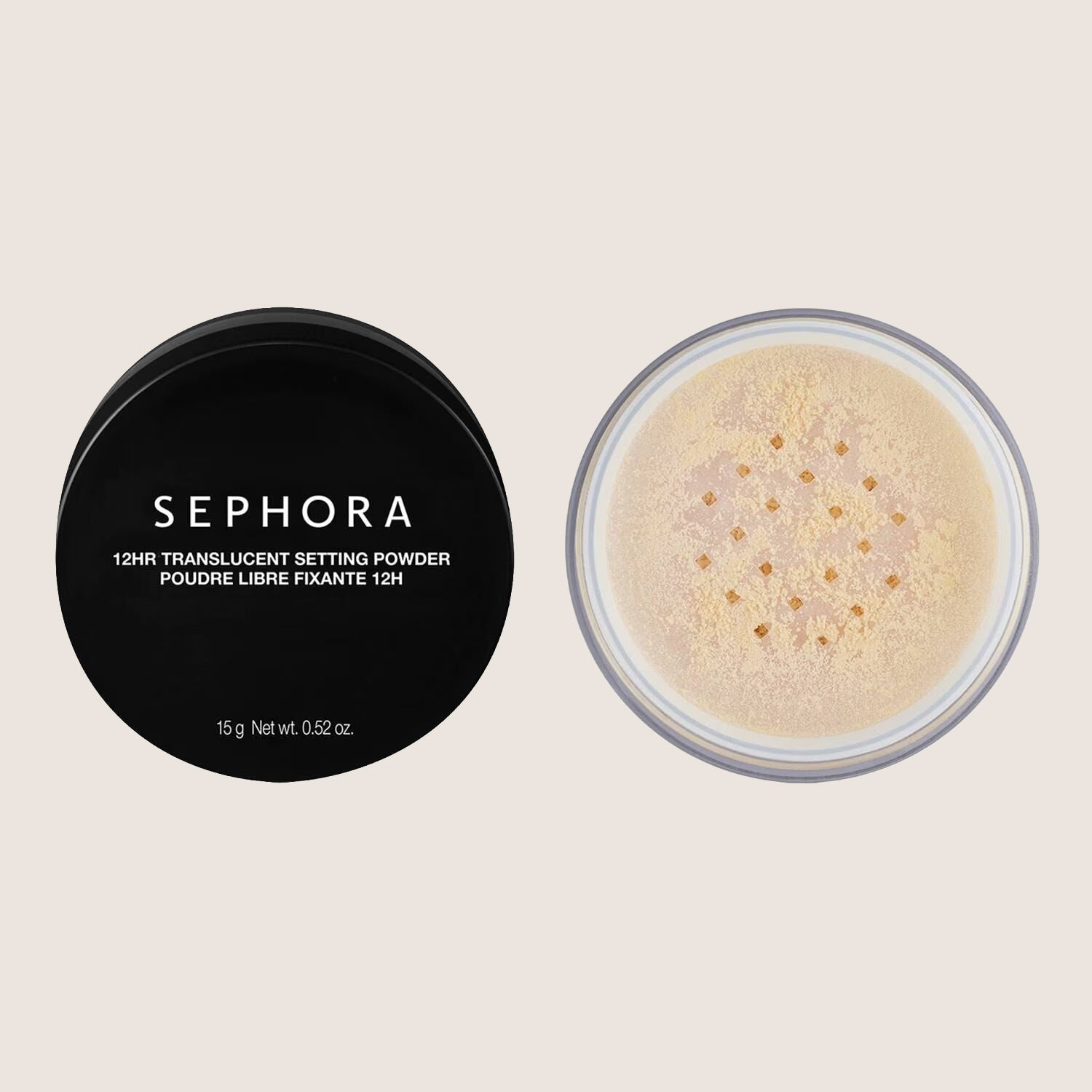 Sephora Collection 12H Translucent Mattifying Setting Powder Invisible Finish