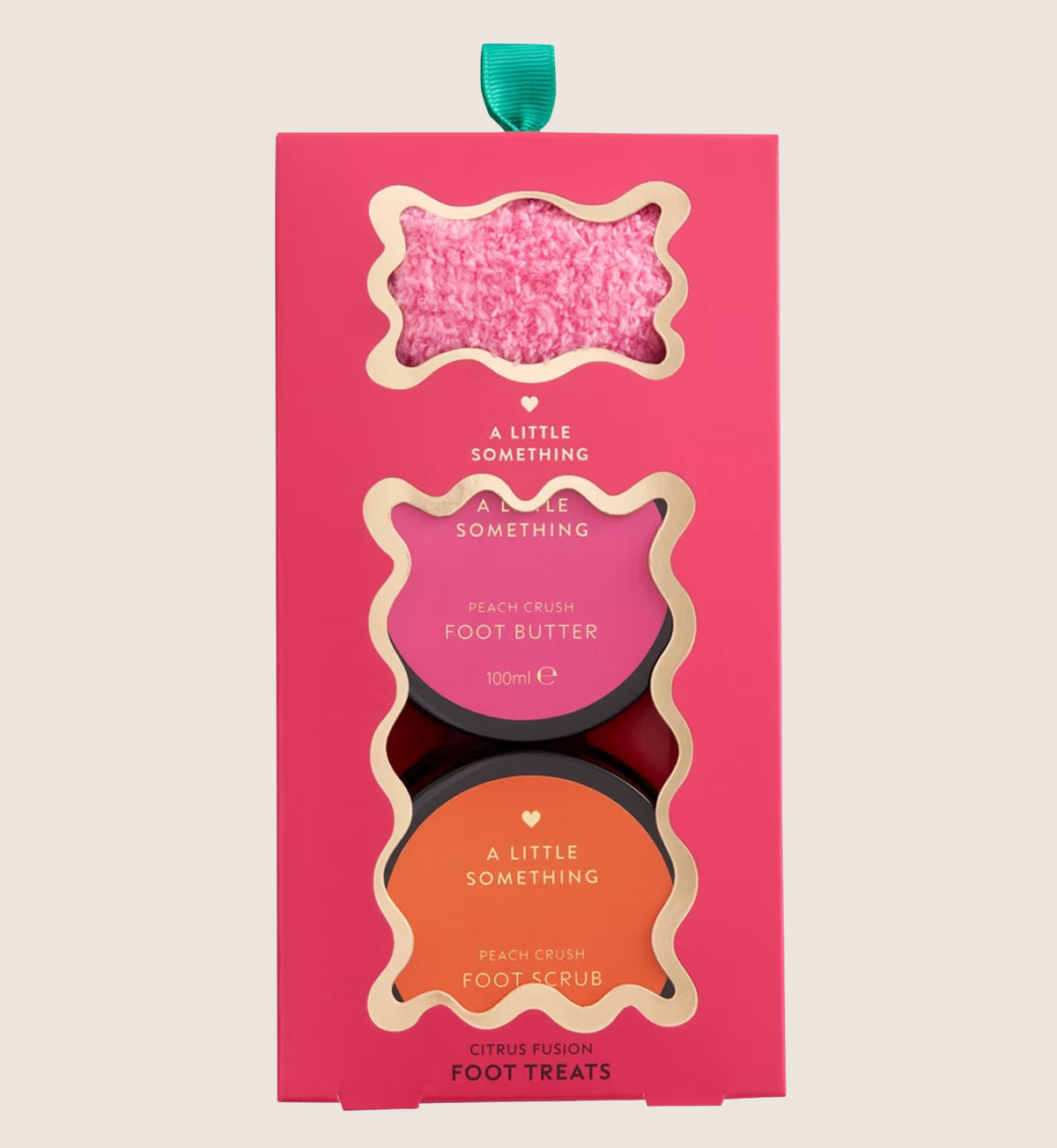 A Little Something Citrus Fusion Foot Treats Bath & Body Gift Set For Her