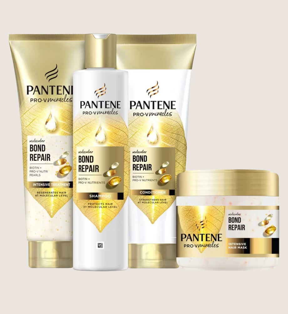 Pantene Molecular Bond Repair Bundle 4 Piece Set