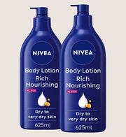 NIVEA Body Rich Bundle Lotion Set