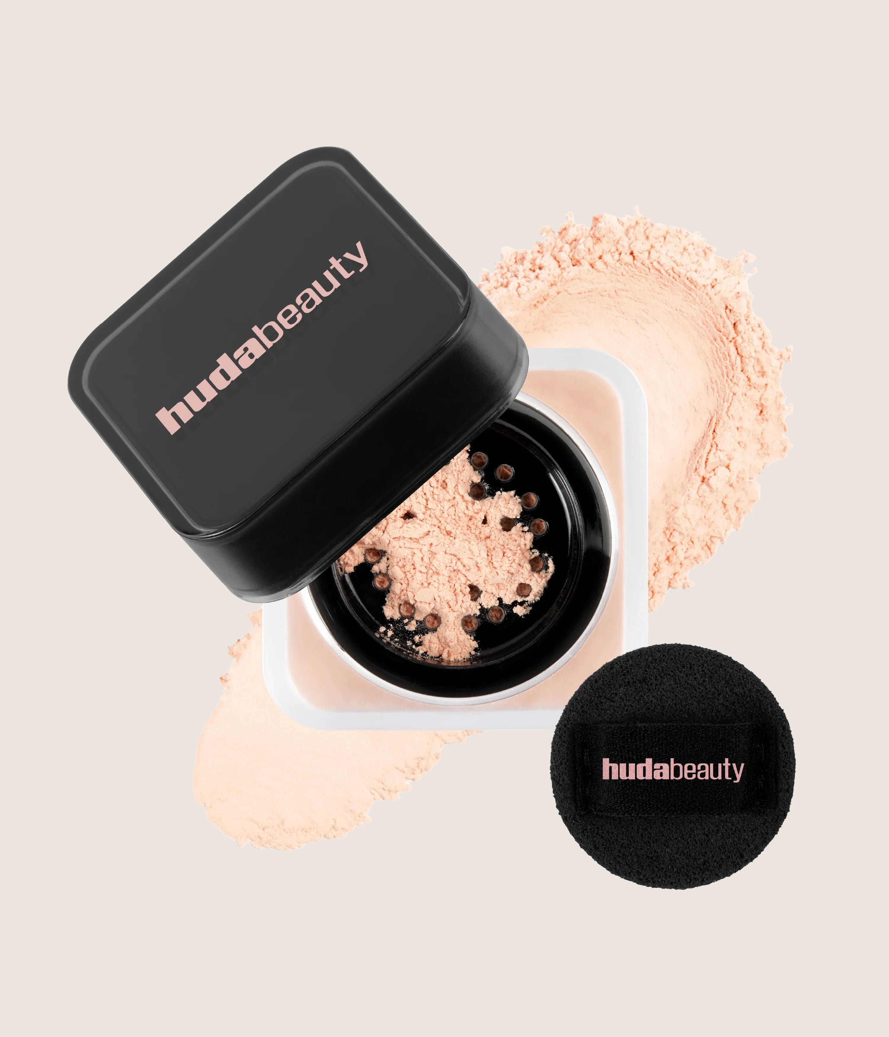 Huda Beauty Mini Easy Bake Loose Baking & Setting Powder 16-Hour Travel-Size Airbrushed Finish 6g