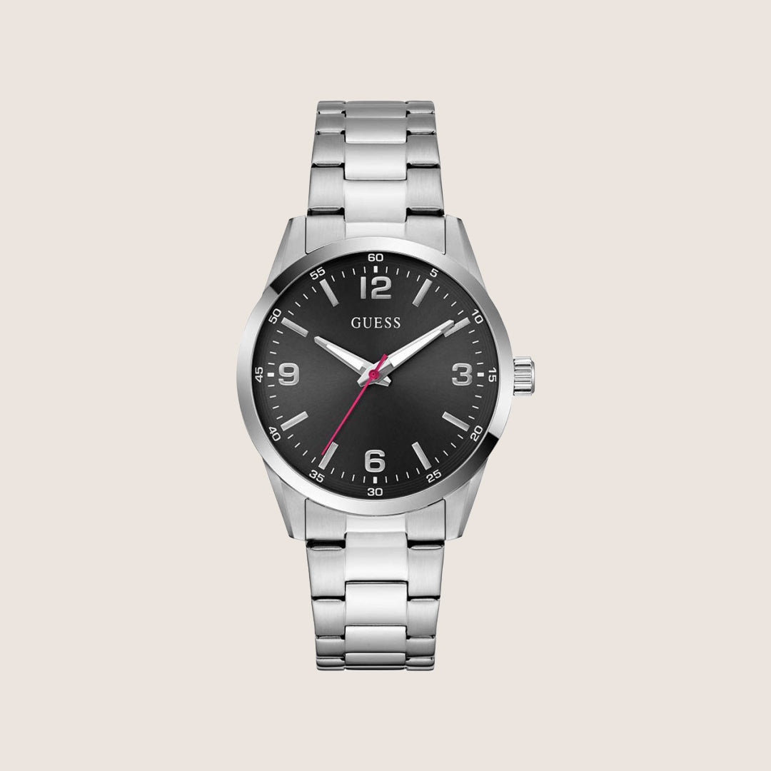 Guess Mens Easton Watch Black Dial GW0965G1