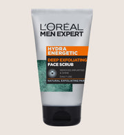 L'Oréal Men Expert Hydra Energetic Deep Exfoliating Pore-Cleansing Face Scrub 100ml