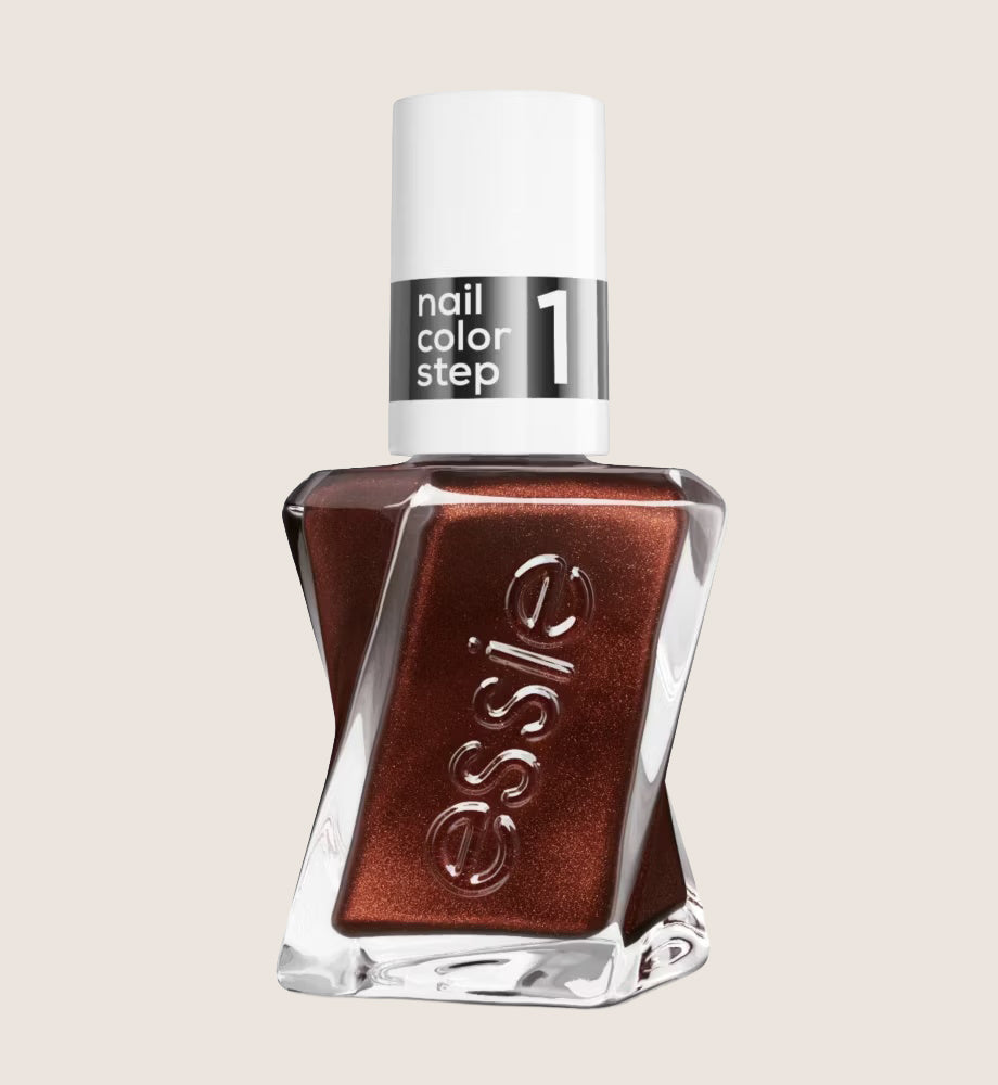 Essie Gel by essie Gel-like Nail Polish, Up to 15 Days of Wear, No UV Light, Marquise Please, Metallic Rich Brown Nail Polish, Glossy Finish 13.5ml