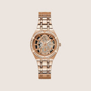 Guess Women's Rose Gold Dial Watch Rose Gold Dial GW0604L3