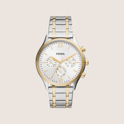 Fossil Mens Fenmore Silver Dial Steel Watch BQ2698